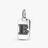 Letter E Rectangle Pendant Letter E Rectangle Pendant