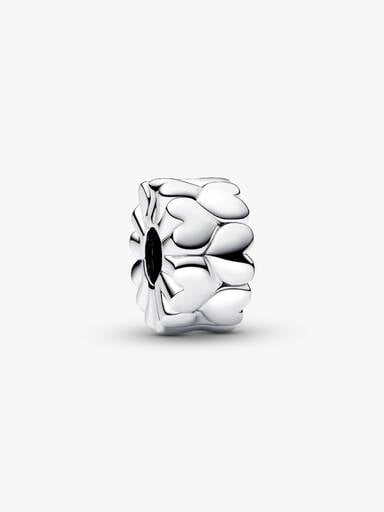 Heart Pattern Clip Charm