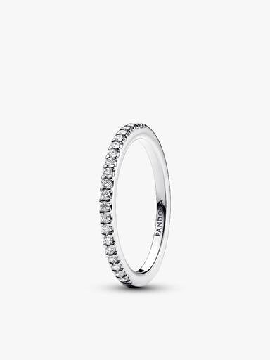 Treated Freshwater Cultured Pearl Ring Band Set