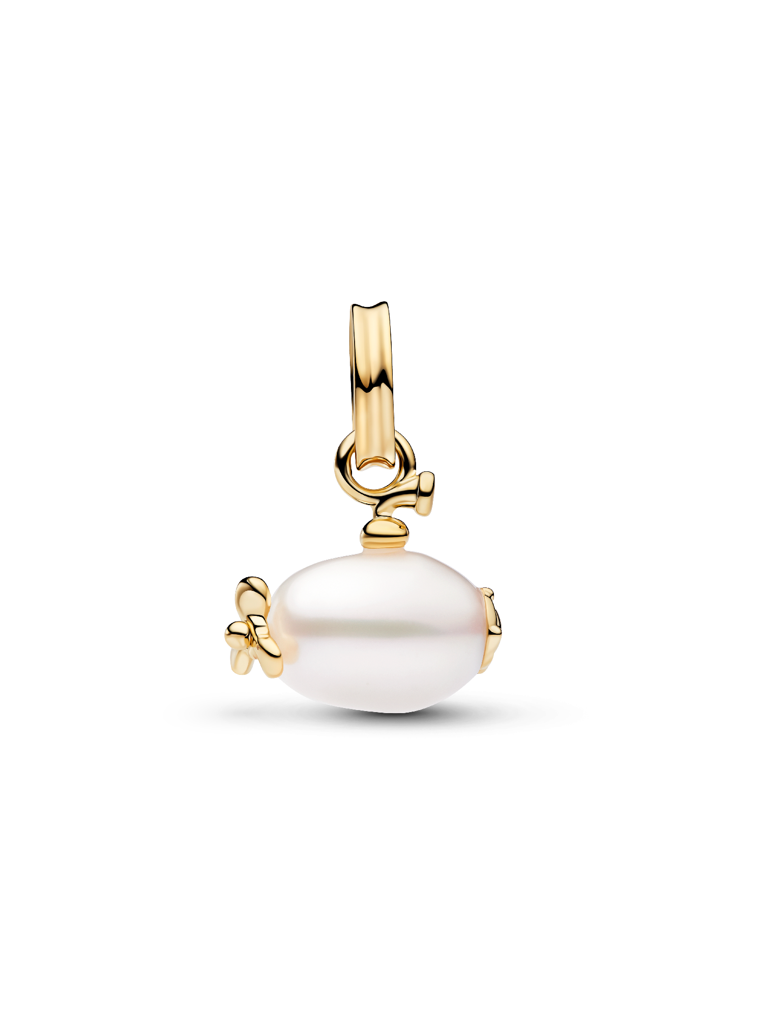 Treated Freshwater Cultured Baroque Pearl Submarine Dangle Charm