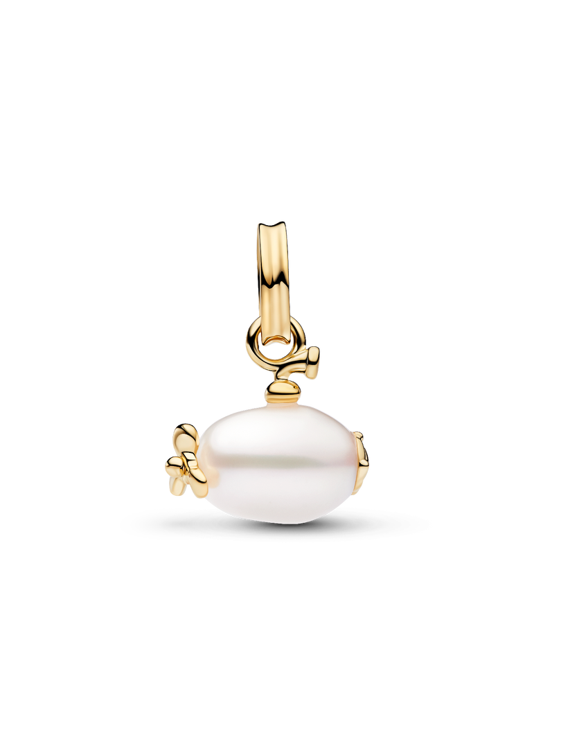 Treated Freshwater Cultured Baroque Pearl Submarine Dangle Charm