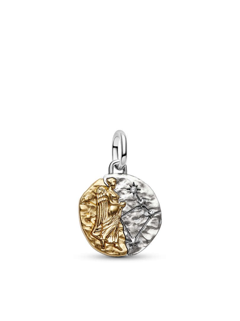 Virgo Medallion Charm Bracelet Set
