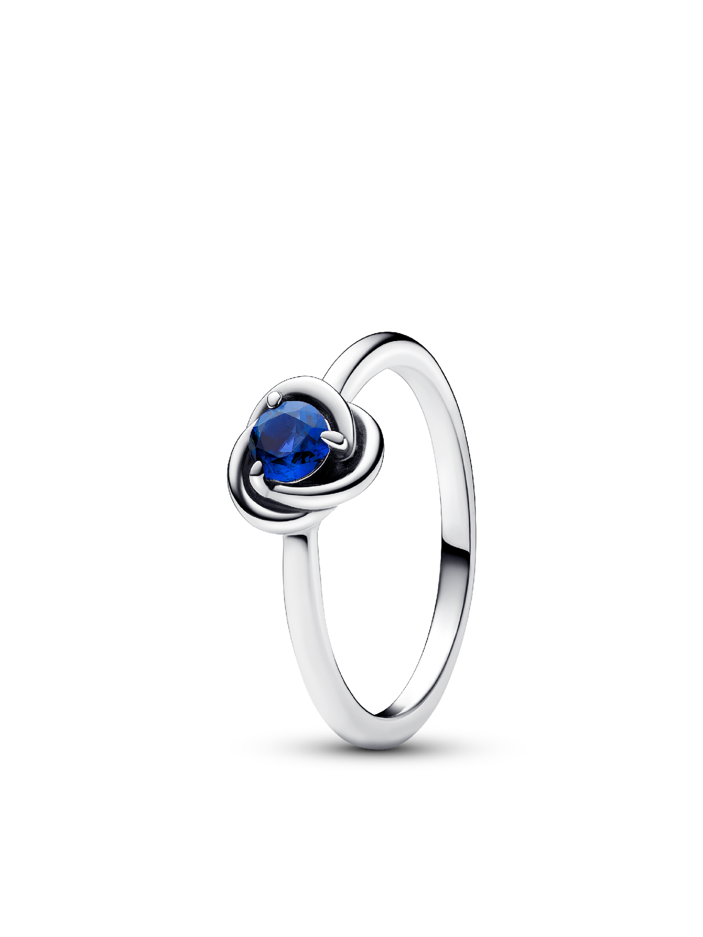 Женское кольцо Pandora September Birthstone Eternity Circle, цвет: Серебро — фото 1