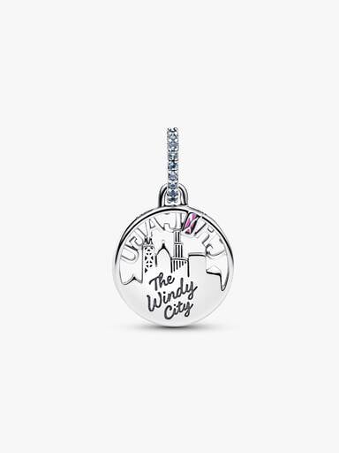 Chicago Skyline Dangle Charm