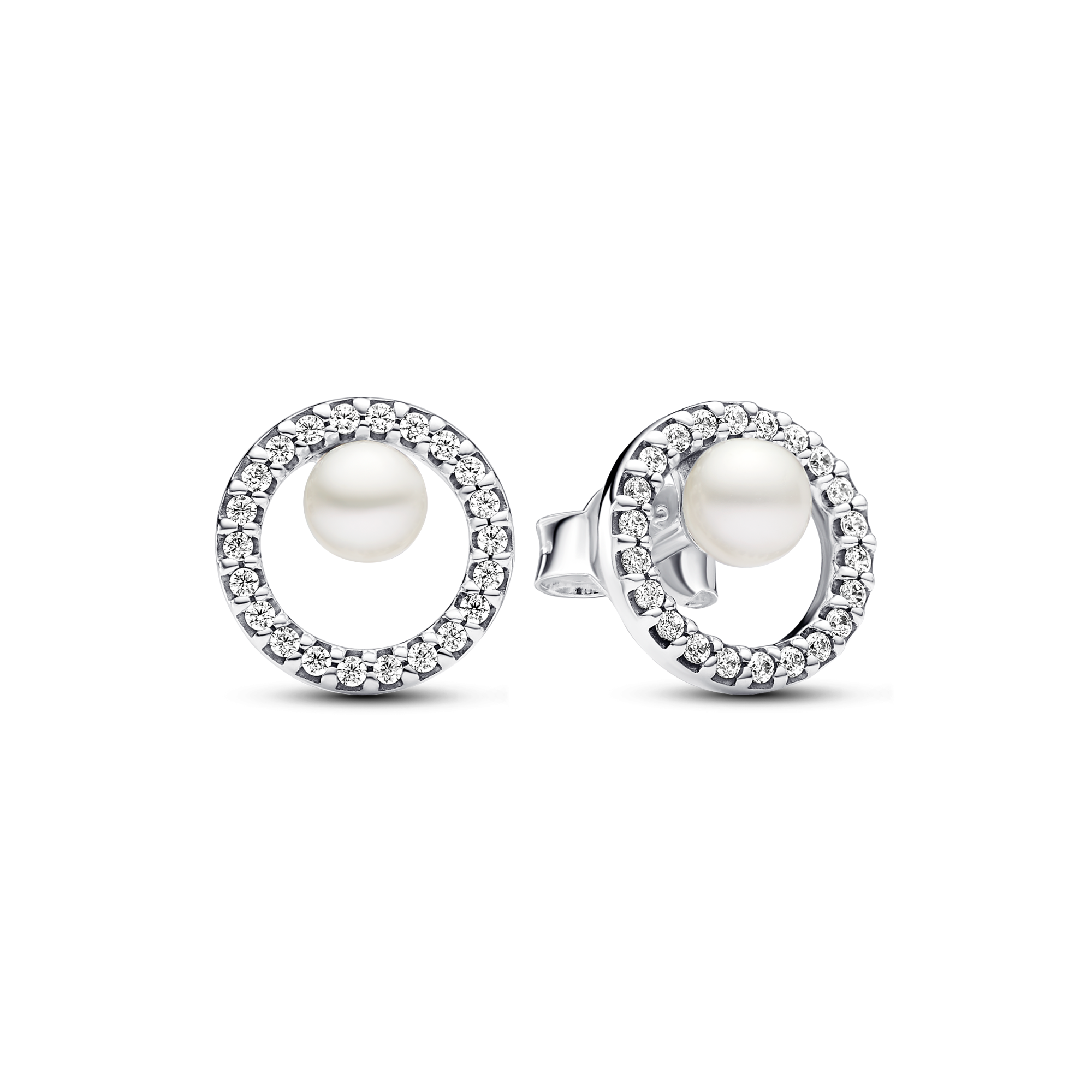 Treated Freshwater Cultured Pearl & Pavé Jewelry Gift Set