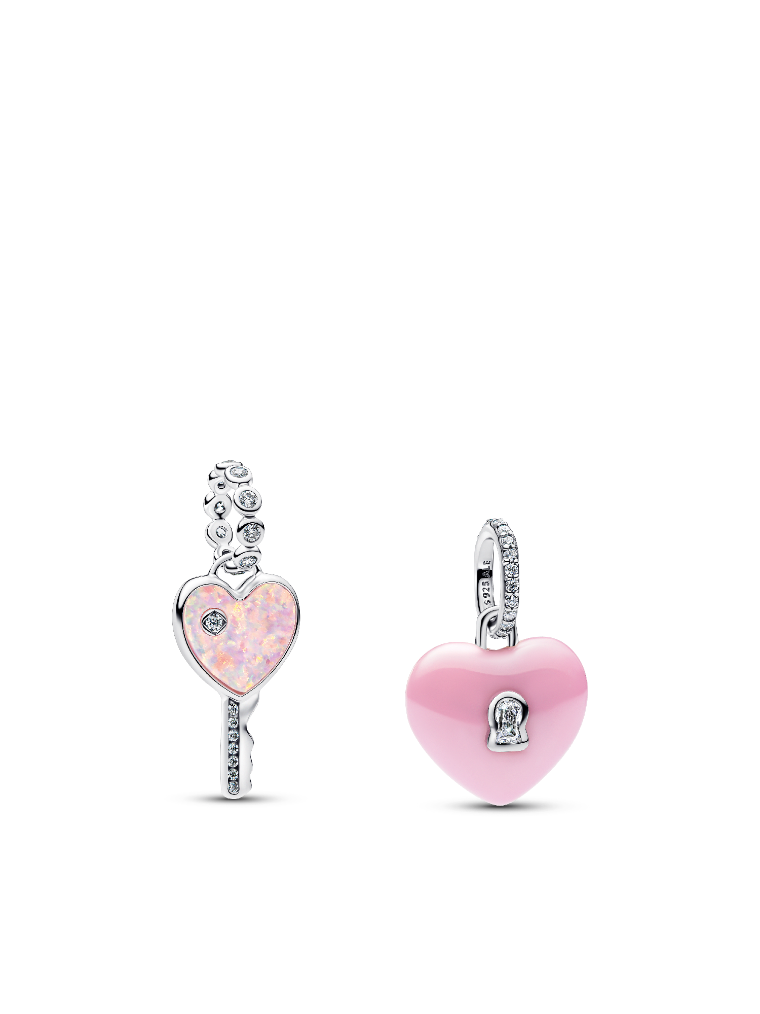 Key To My Heart Charm Duo