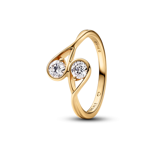 Pandora Infinite Lab-grown Diamond Double Facing Ring 0.50 carat tw 14k Gold