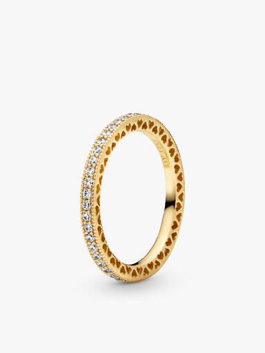 Regal Golden Tiara Ring Set
