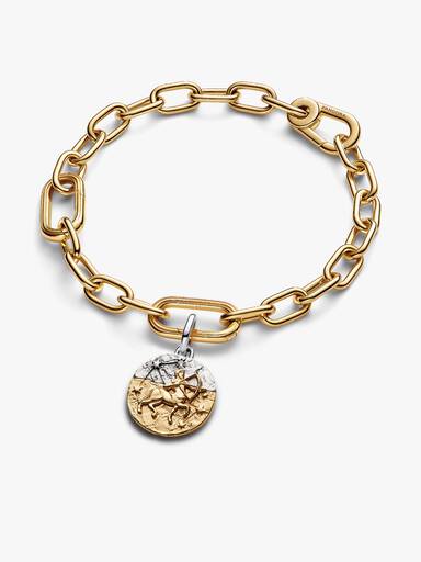 Sagittarius Medallion Charm Bracelet Set