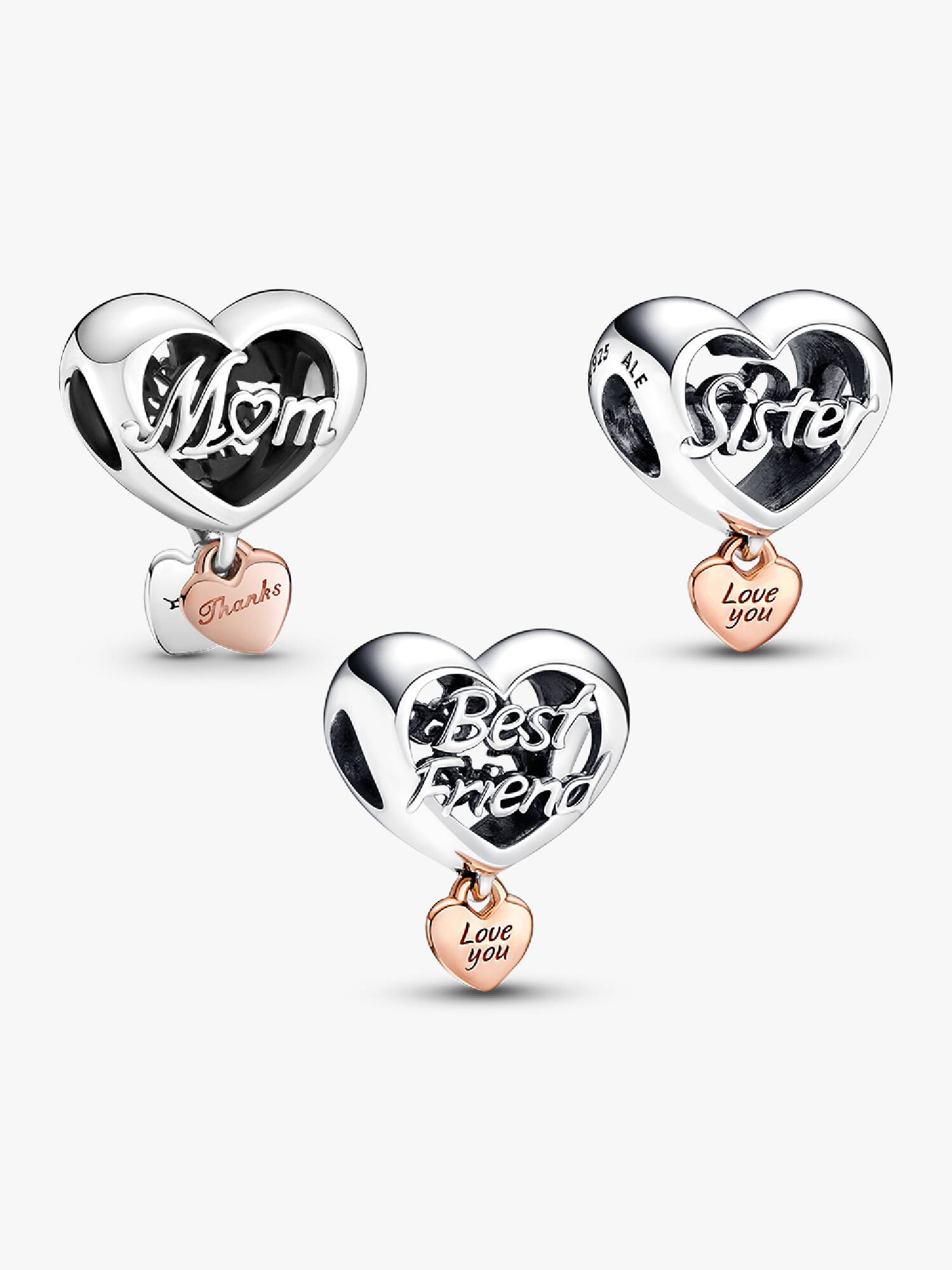 Best Girl Friends Charm Trio