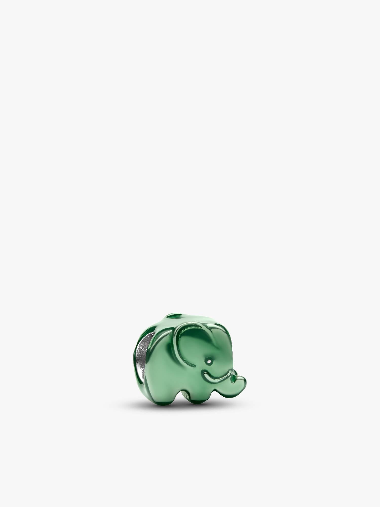 Green Elephant Mini Charm