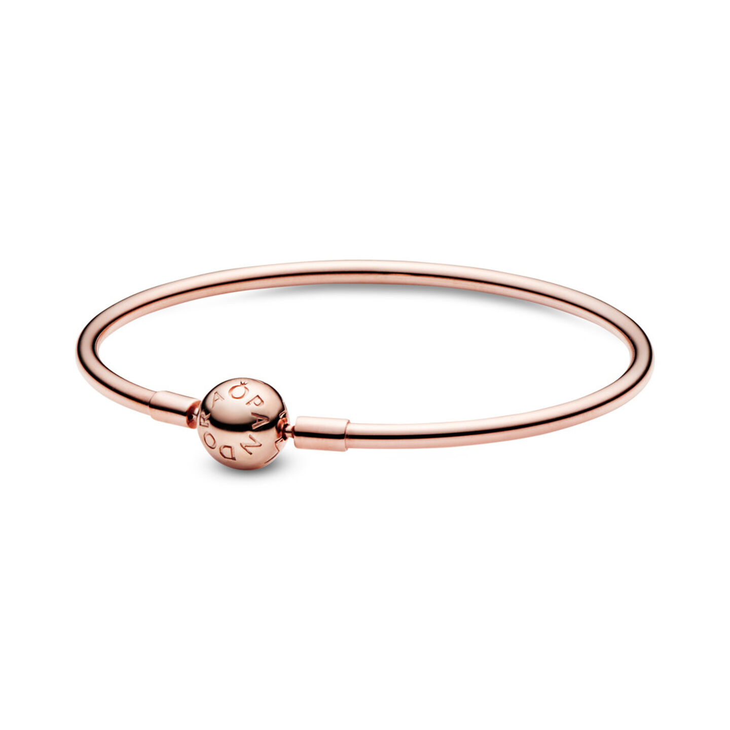 Женские украшения Pandora Moments Bangle, Rose gold plated, цвет: Покрытие розовым золотом — фото 2