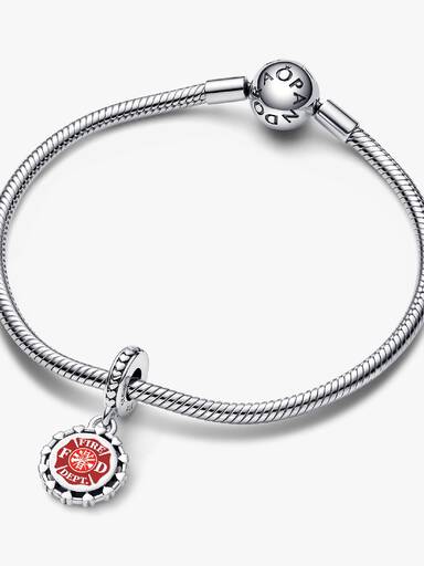 Firefighter Dangle Charm