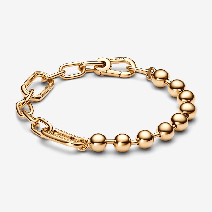 Louis Vuitton Bracelet・Lv&Me Y M67182 Metal Charm Bracelet Gold