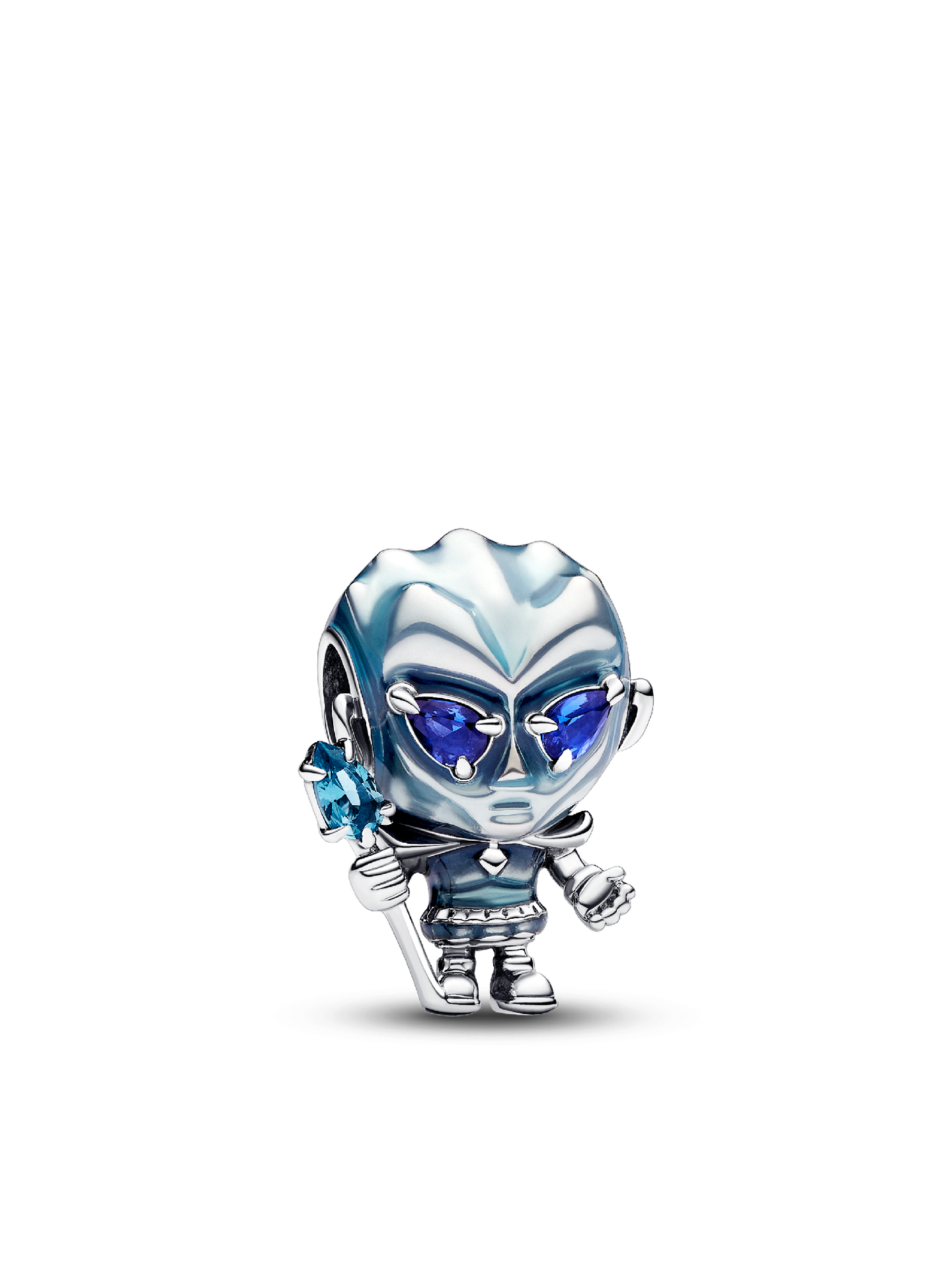 Женский шарм Pandora Game of Thrones White Walker Charm, цвет: Серебро — фото 1