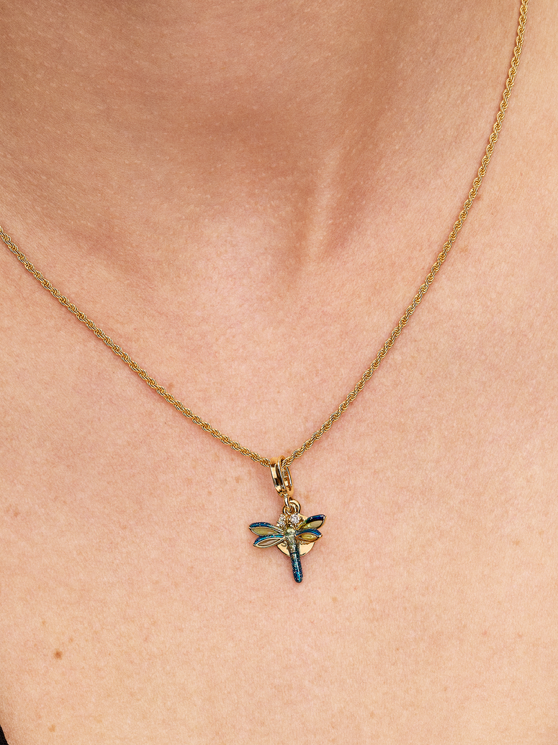 Dragonfly Double Dangle Charm