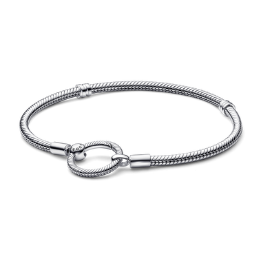 FINAL SALE - Pandora Moments O Closure Snake Chain Bracelet