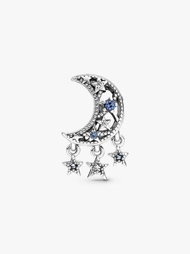 Star & Crescent Moon Charm