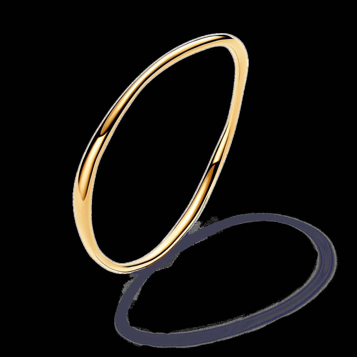 Женский браслет Pandora Organically Shaped, Gold plated, цвет: Позолоченный — фото 2