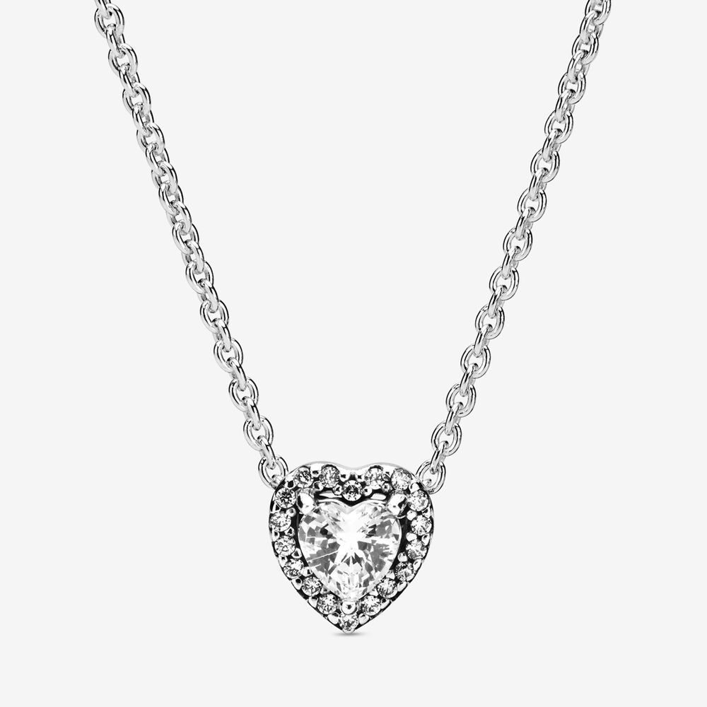 Elevated Heart Necklace | Pandora US