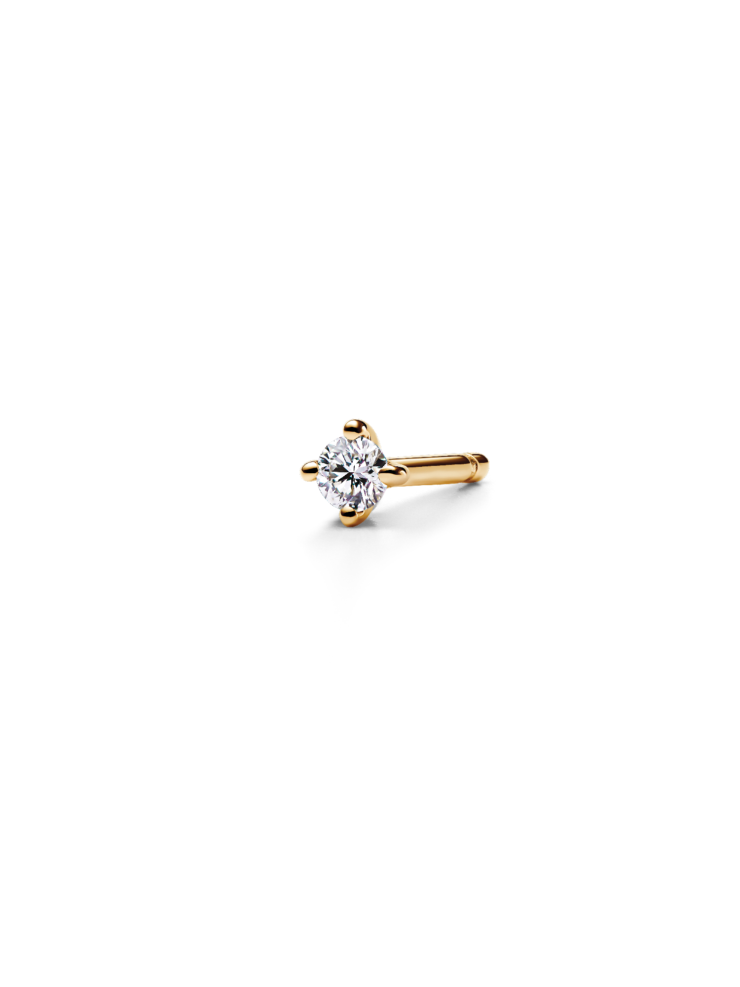 Pandora Era Lab-grown Diamond Stud Earrings 14K Gold