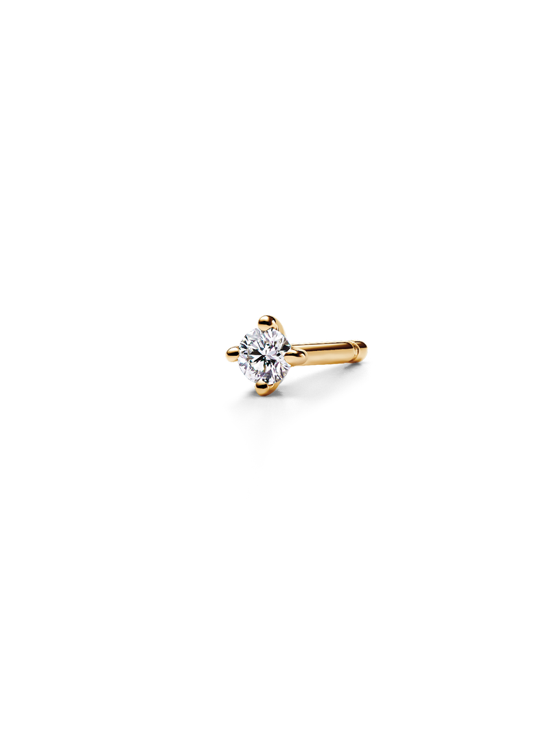 Pandora Era Lab-grown Diamond Stud Earrings 14K Gold
