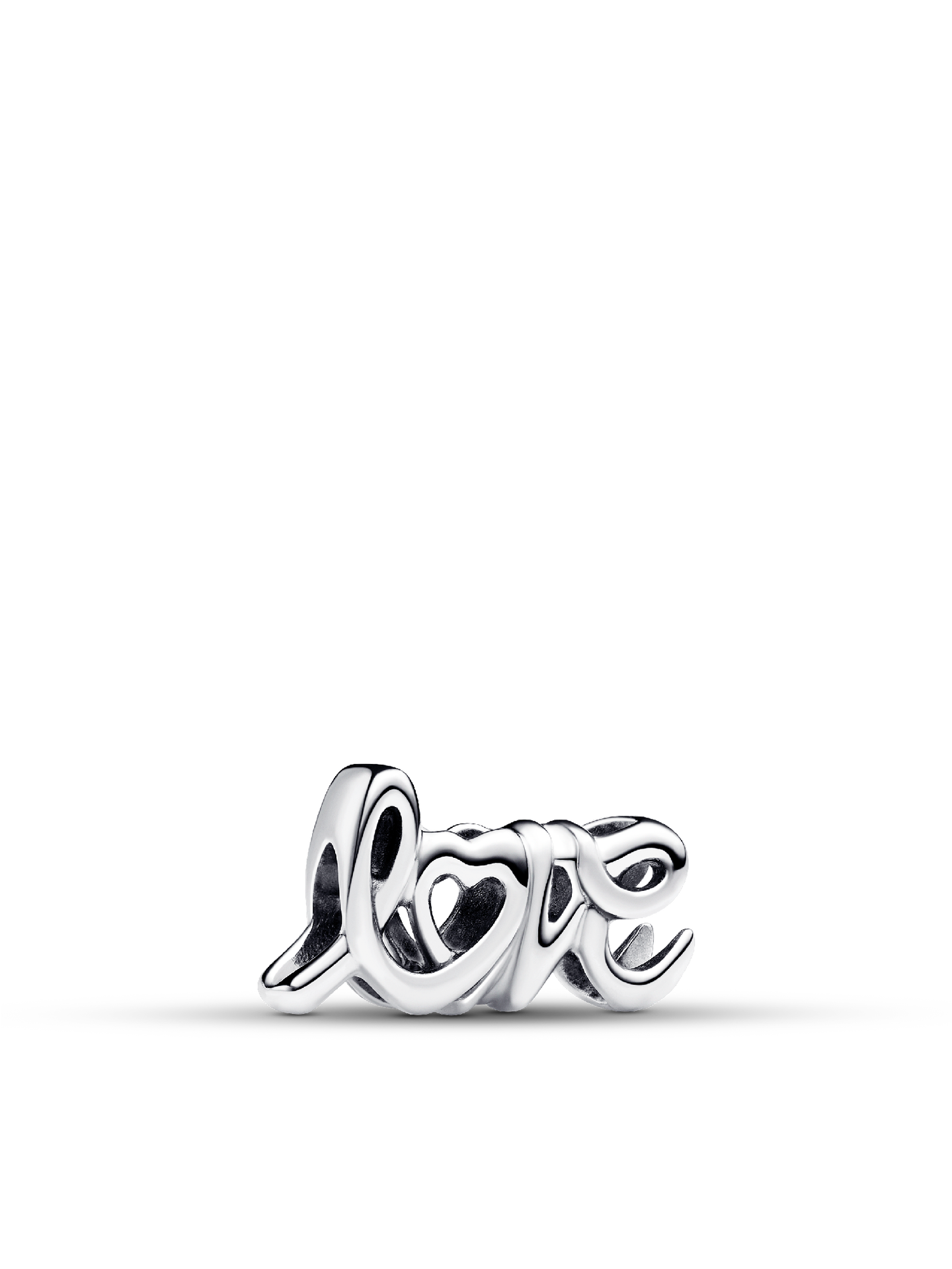 Женский шарм Pandora Handwritten Love Charm, Sterling silver, цвет: Серебро — фото 1