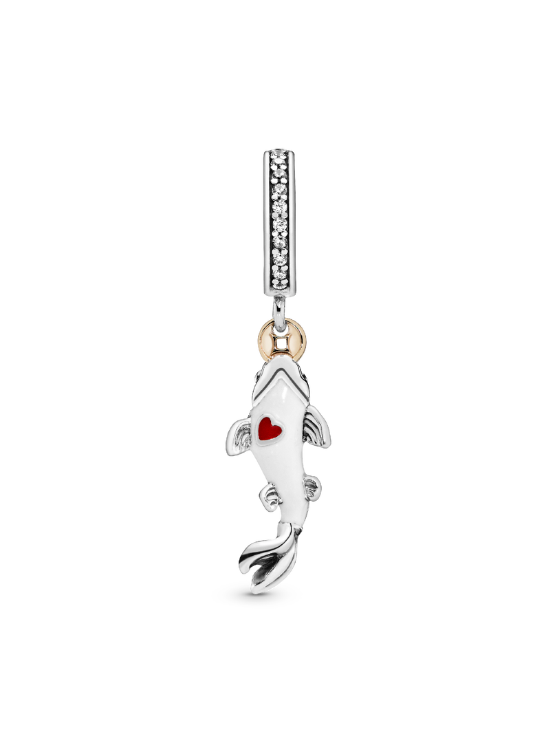 Good Fortune Carp Fish Dangle Charm
