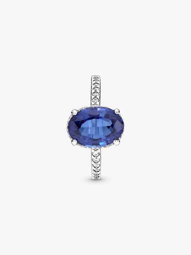 Sparkling Statement Halo Ring
