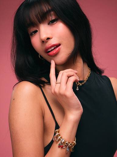 Sophia’s Anchor Charm Necklace Set