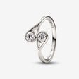 Pandora Infinite Double Lab-grown Diamond Ring 0.50 ct tw 14k White Gold