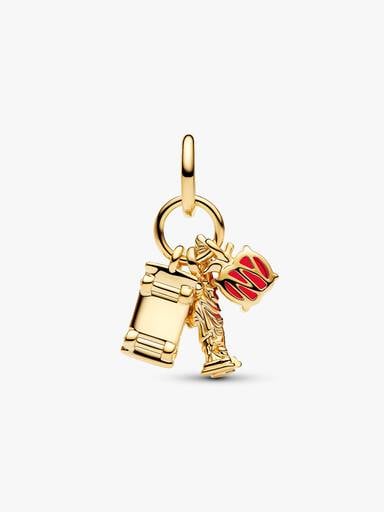 New York Icons Triple Dangle Charm