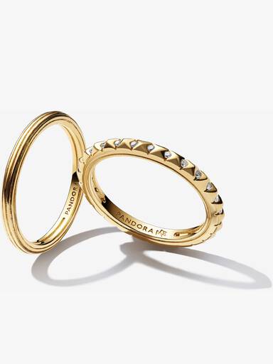 Pandora ME Pyramids Ring Set
