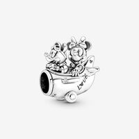 Disney Mickey Mouse & Minnie Mouse Airplane Charm | Sterling silver | Pandora US