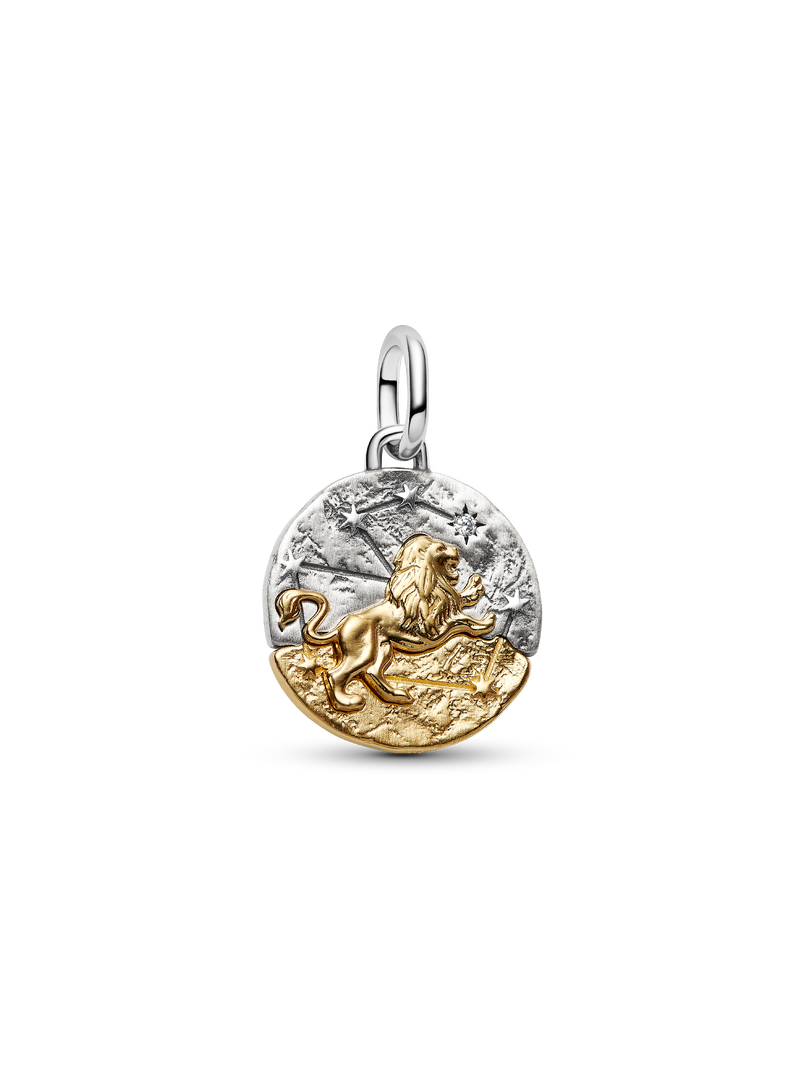 Leo Zodiac Medallion Charm