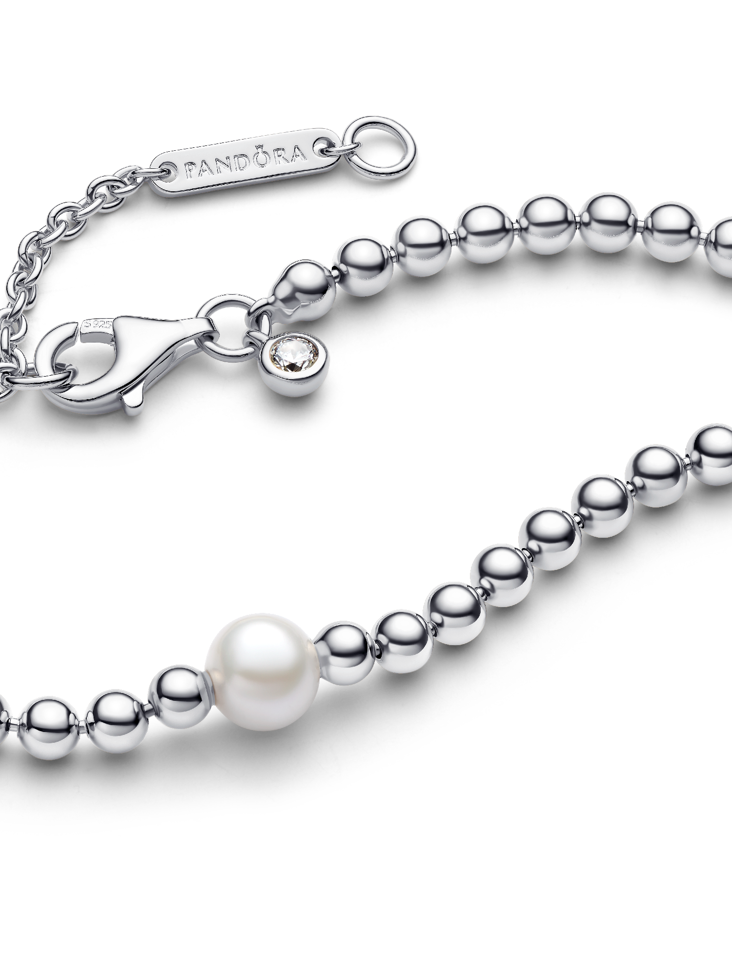Treated Freshwater Cultured Pearl & Beads Collier Necklace