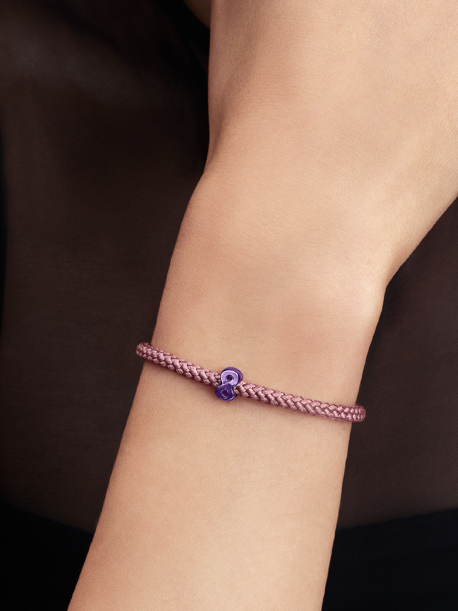 Purple Infinity Mini Charm