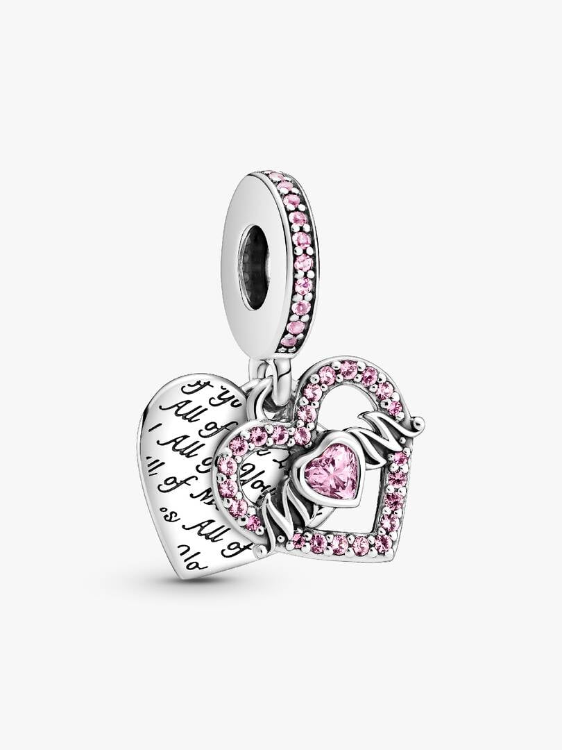 Heart & Mom Dangle Charm