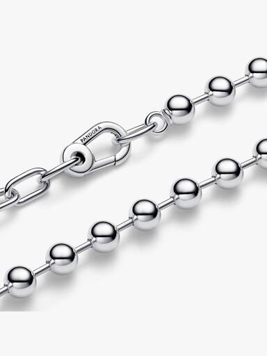 Pandora ME Metal Bead & Link Chain Necklace