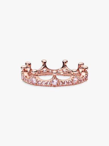 FINAL SALE - Pink Sparkling Crown Ring