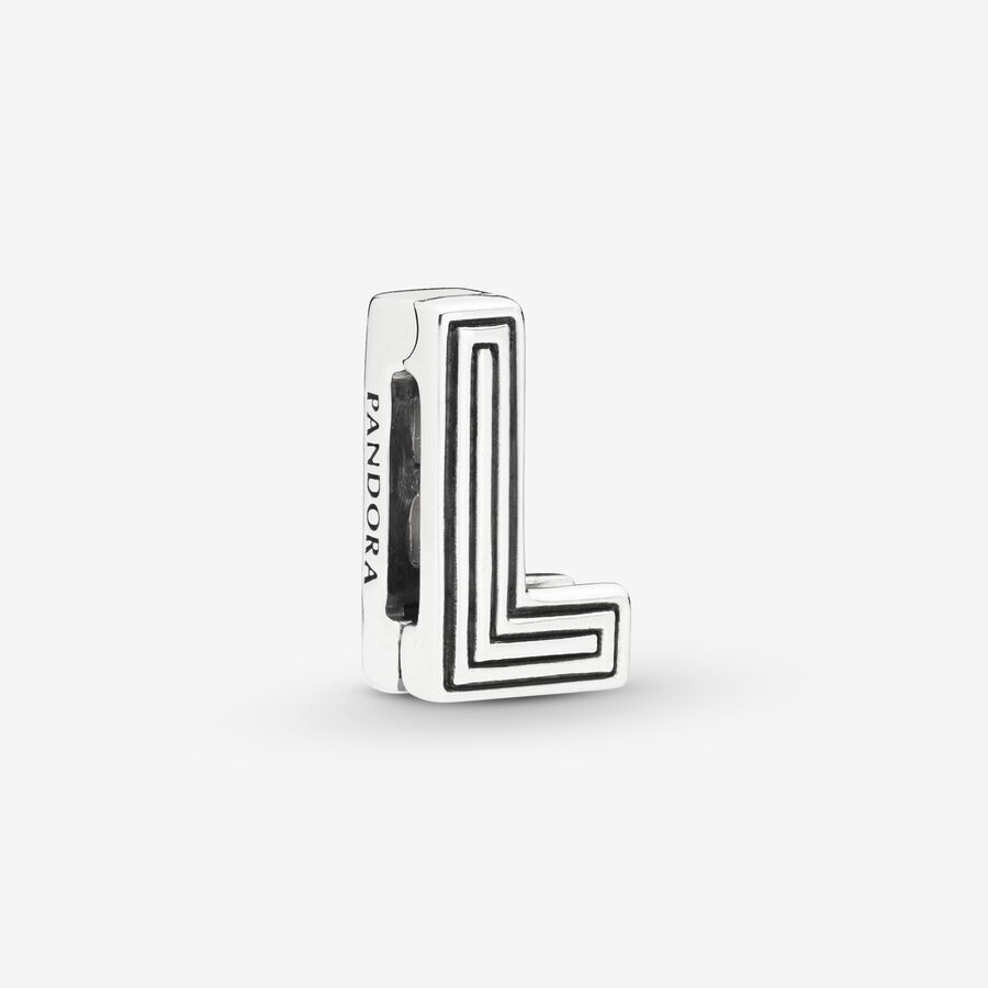 FINAL SALE - Pandora Reflexions™ Letter L Clip Charm image number 0
