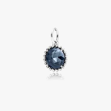 FINAL SALE - Midnight Star Pendant, Midnight Blue Crystal