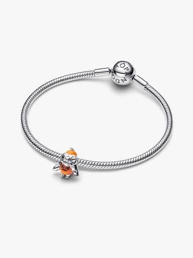 Disney Stitch Halloween Pumpkin Charm