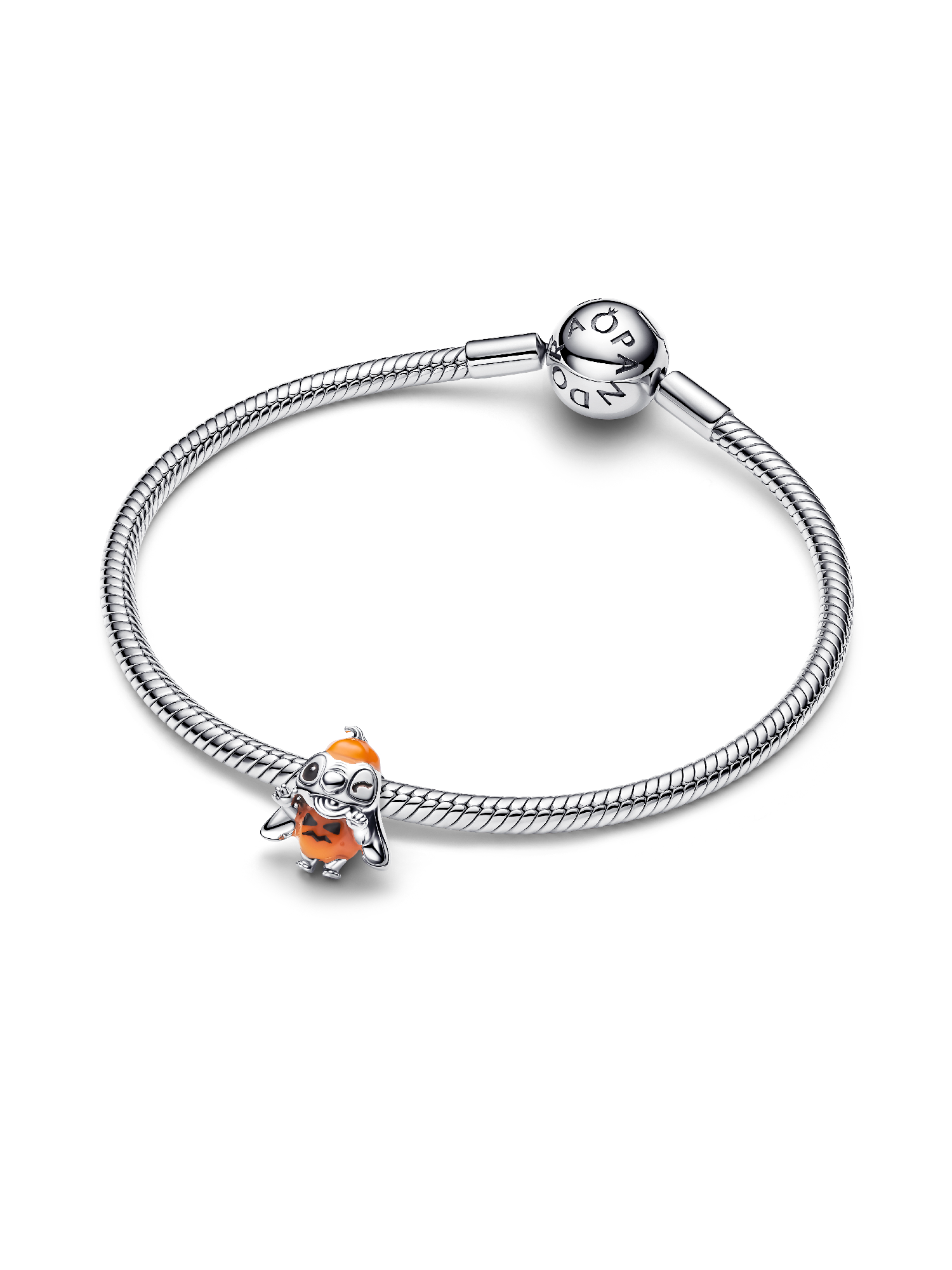 Disney Stitch Halloween Pumpkin Charm