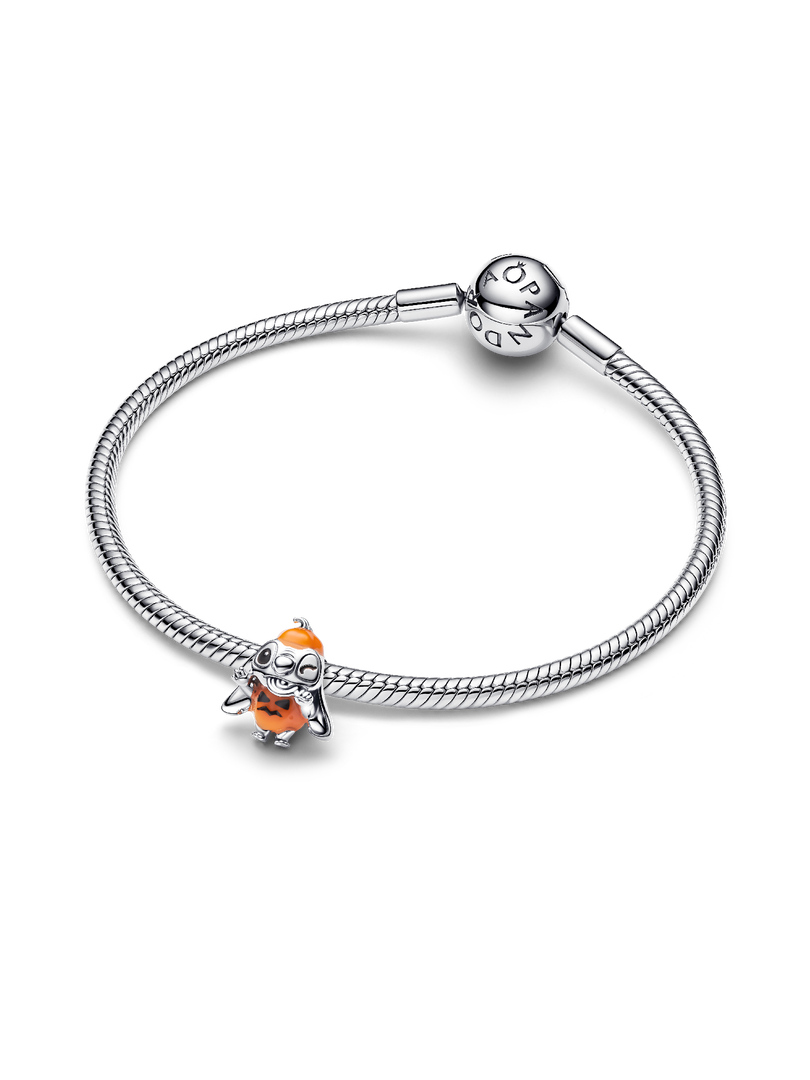 Disney Stitch Halloween Pumpkin Charm