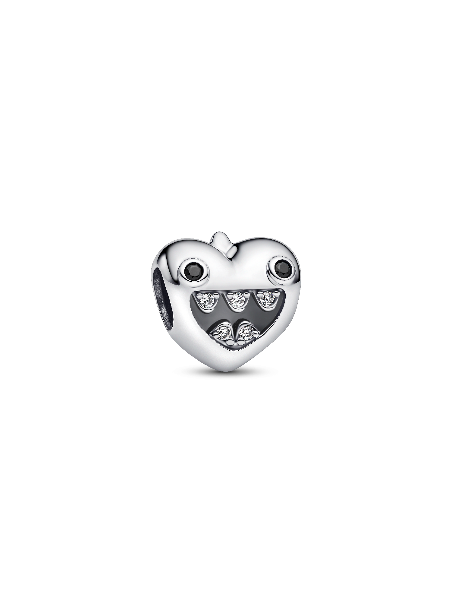 Mom's Little Monsters Heart Charm