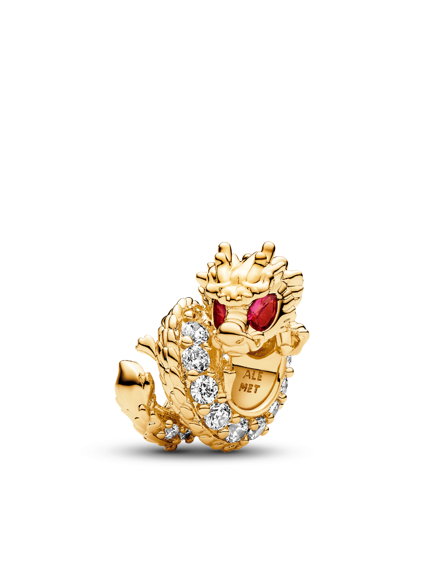 Женский шарм Pandora Dragon Charm, цвет: Позолоченный — фото 1