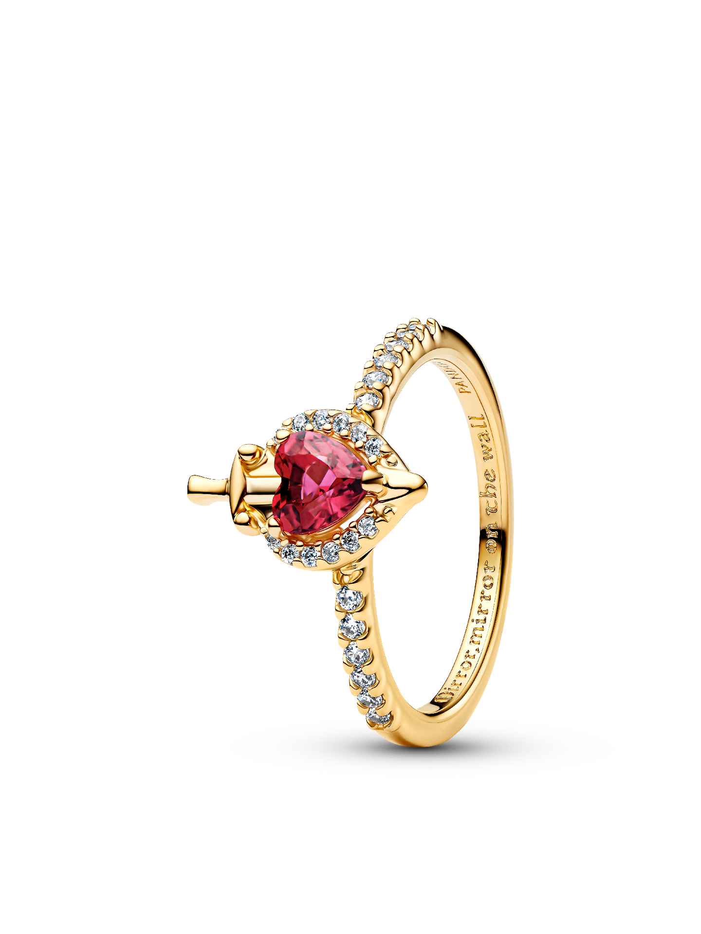Женское кольцо Pandora Disney Villains Evil Queen, Gold plated, цвет: Позолоченный — фото 1