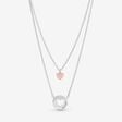 FINAL SALE - Two Hearts Layered Necklace