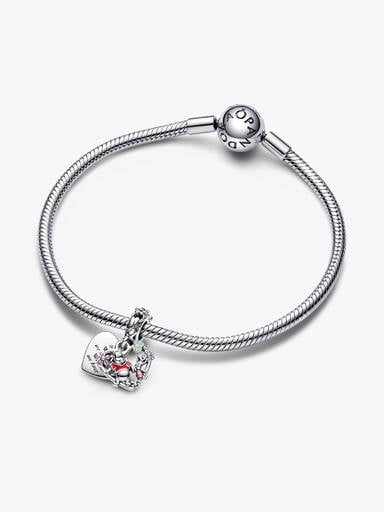 Disney Winnie the Pooh & Piglet Double Dangle Charm